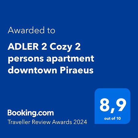 Adler 2 Cozy 2 Persons Apartment Downtown Pireo Esterno foto